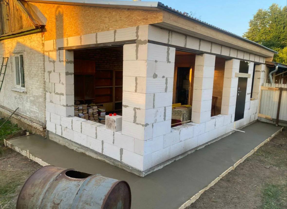 Терраса с навесом